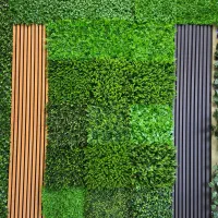 انواع گرینوال سبز و رنگی 50*50 دیوار گل