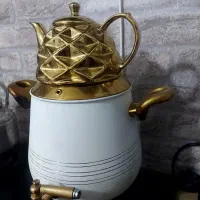 بطری جام  و کتری قوری