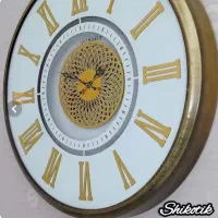 ساعت دیواری فلزی چرخ دنده ۷۰ سانتی جدید