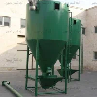 پلت ساز صنعتی + آسیاب و میکسر خوراک بالابر 2 تنی