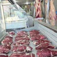 عرضه گوشت تنظیم بازار درفروشگاه رفاه شعبه پارس جم