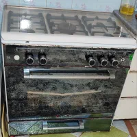 گاز 5شعله طرح فر