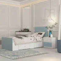تخت تخت تکنفره و پاتختی مدلmaysa* تحویل فوری*