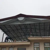 اجرای شیروانی وسایبان.قیمت مناسب بامتریال تضمینی،