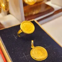 انگشتر و  پلاک سکه ، النگو ، گوشواره بدون اجرت