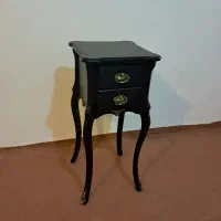 میز تلفن چوبی