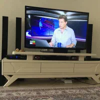 میز تلویزیون چوبی