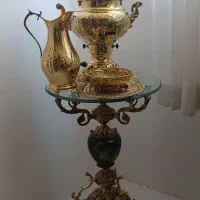 سماور گازی با میز
