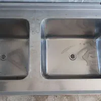 فروش وان دو لگنه تمام استیل