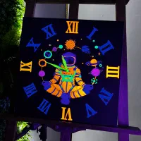 ساعت blacklight|ساعت دیواری و تزئینی|تهران, ونک|دیوار