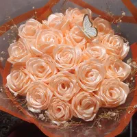 گل رز روبانی