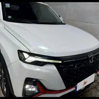 چانگان CS35 پلاس سفید وارداتی مدل ۲۰۲۴سقف پانا
