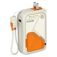 پاوربانک بی‌سیم 22.5 وات هیسکا