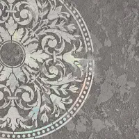 میکروسمنت، ورق طلا، پتینه، طرح سنگ ، نقاشی