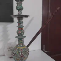 قیلون گلی میناکاری کار دست