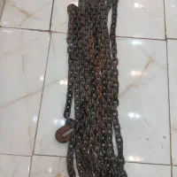زنجیر دوسر قلاب ۹متری ۱۰تن با یه جقلوی