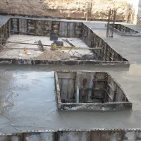 اجرای اسکلت بتنی