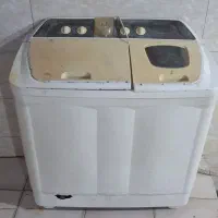 ماشین لباسشویی دوقلو و گاز ۵ شعله