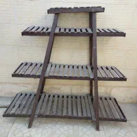 استند چوبی گل