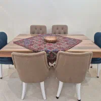 میزغذاخوری ۶ نفره با ۶صندلی