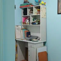میز تحریر کتابخانه دار در حد نو