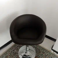 صندلی جک دار استیل چرم