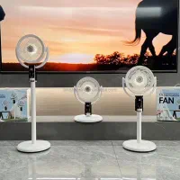 پنکه شارژی ایستاده چرخشی