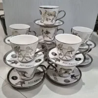 فنجان ونعلبکی چینی