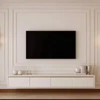 گچبری قاب بندی (قاب زنی) دیوار ابزار زنی