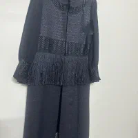 مانتو مشکی مجلسی