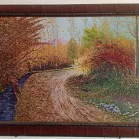 تابلوی نقاشی آبرنگ روغن