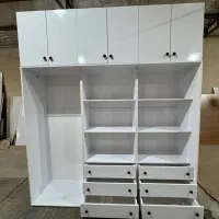 کمد پازلی کمددیواری باکسی بدنه ملامین نما۲۴۰mdf
