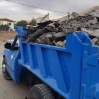 حمل ماسه و نخاله ساختمانی با نیسان کمپرسی
