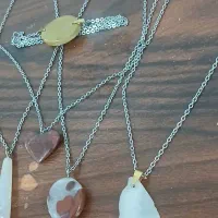 گردنی گردنبند دستبند سنگی عقیق