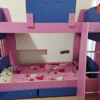 تخت خواب دو طبقه بچه گانه