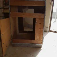 قفس چوبی  بزرگ تخفیف ویژه هم داره