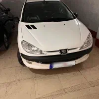 ماشین ۲۰۶ سفید مدل ۹۹