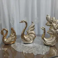 مجسمه های طلایی دکوری تزئینی نوی نو