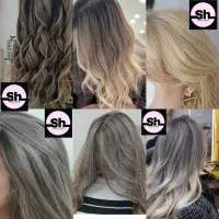 رنگ مو به همراه کاشت ناخن فقط یک تومن