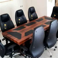 میز صندلی کتابخانه کانتر کمد کابینت قفسه ال ای دی