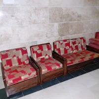 مبل چوبی کشو دار