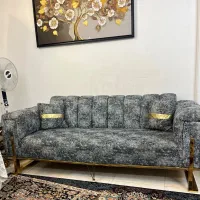 مبل ۷نفره کاملا سالم پایه فلزی