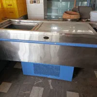 فریزرصندوقی۶ درب و درب شیشه بزرگ فریدونی