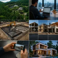 از تهران پروژه ویلای خود در گیلان را مدیریت کنید