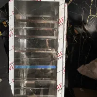 ویترین ۷ طبقه استیل