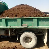 خاک باغچه وکود حیوانی وحمل مصالح