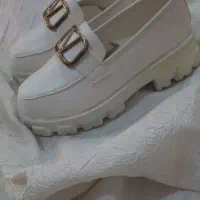 کفش لژ دار سفید