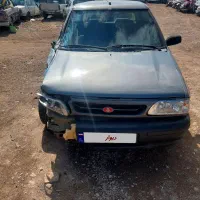 پراید ۸۹ دوگانه شرکتی تصادفی