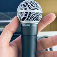 میکروفون SHURE SM 58  اصلی با تمام لوازم