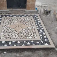 نصب وساب انواع سنگ لاشه،موزائیک وبتن